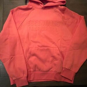 Essentials Coral Hoodie